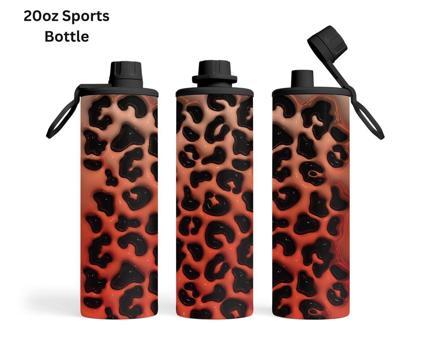 Animal Print - Orange Tumbler