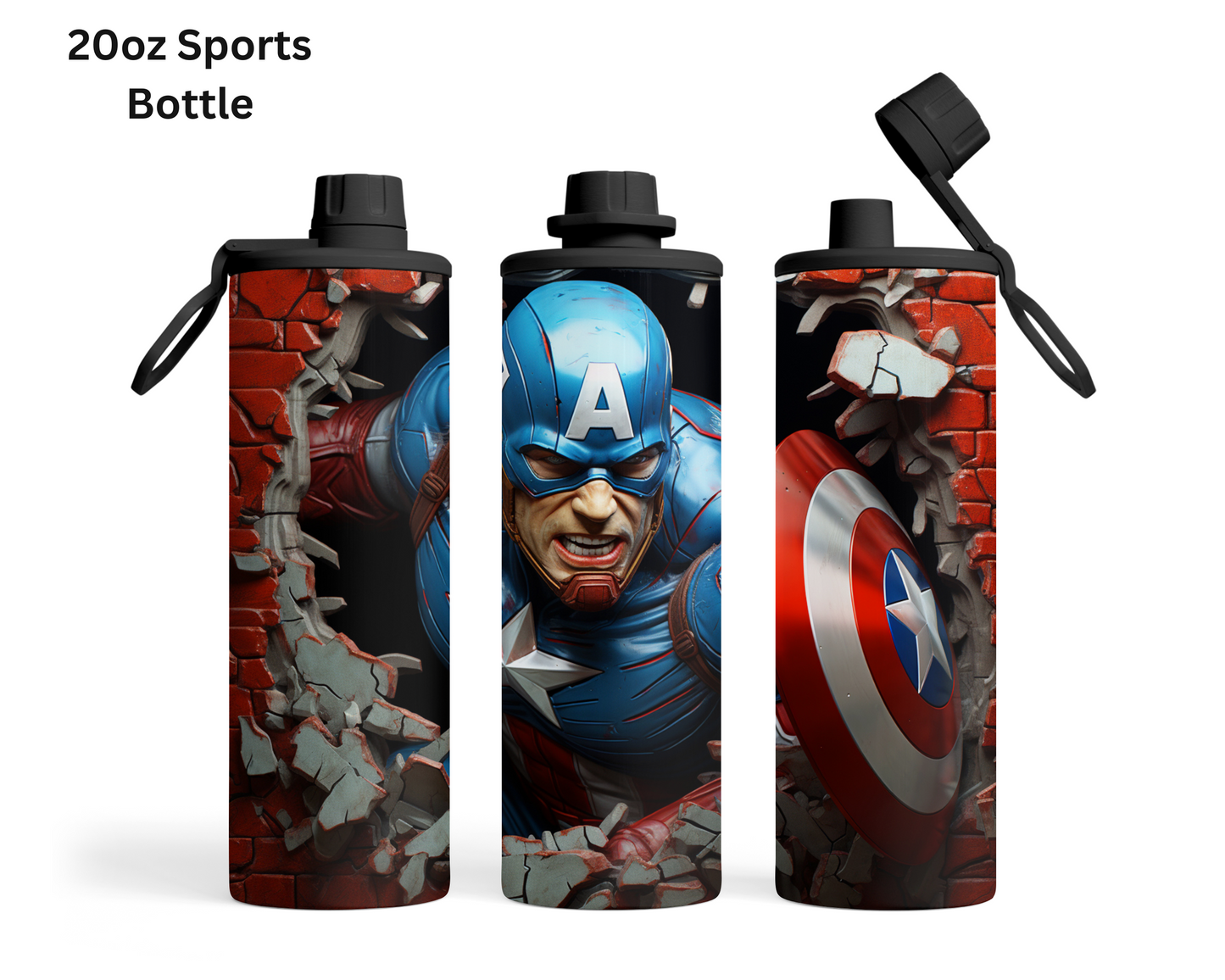 Captain America (Body) Wall Break Tumbler