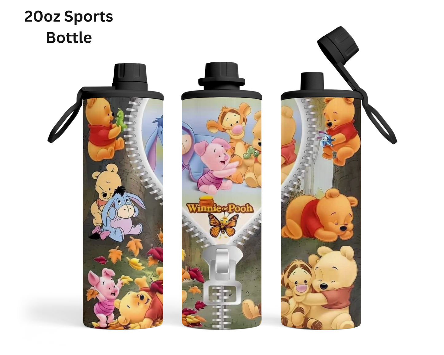 Winnie The Pooh Zip Up Tumbler