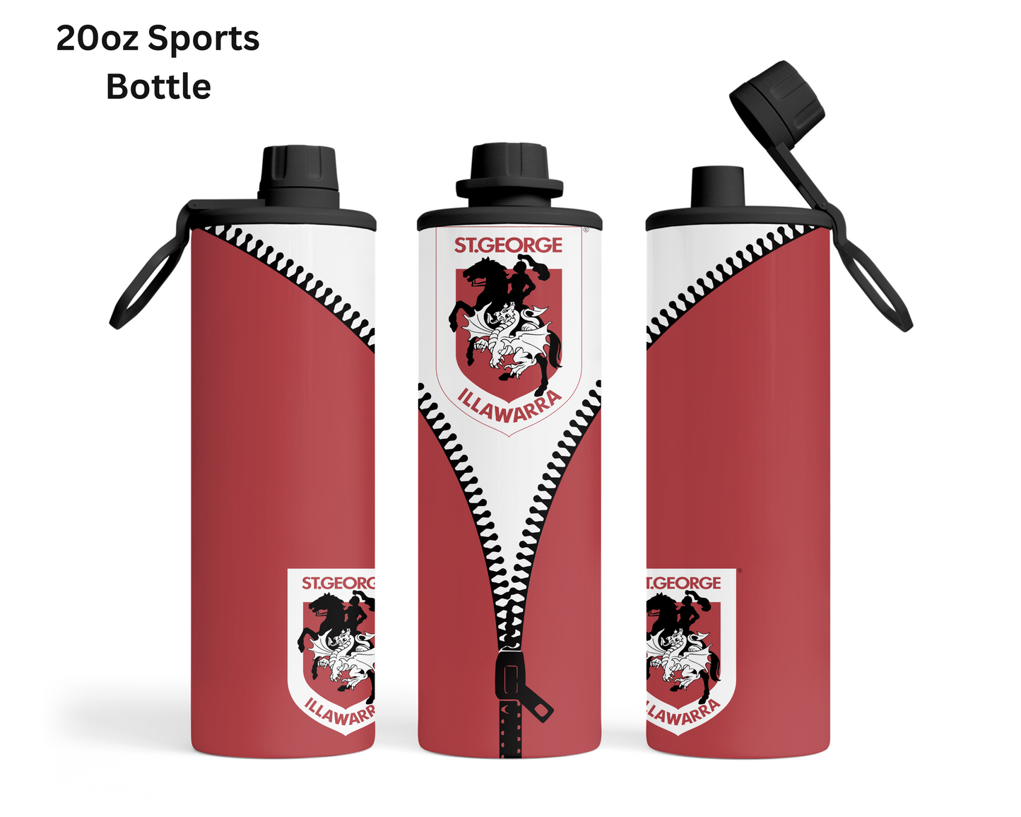 St George Dragons NRL Zip Tumbler