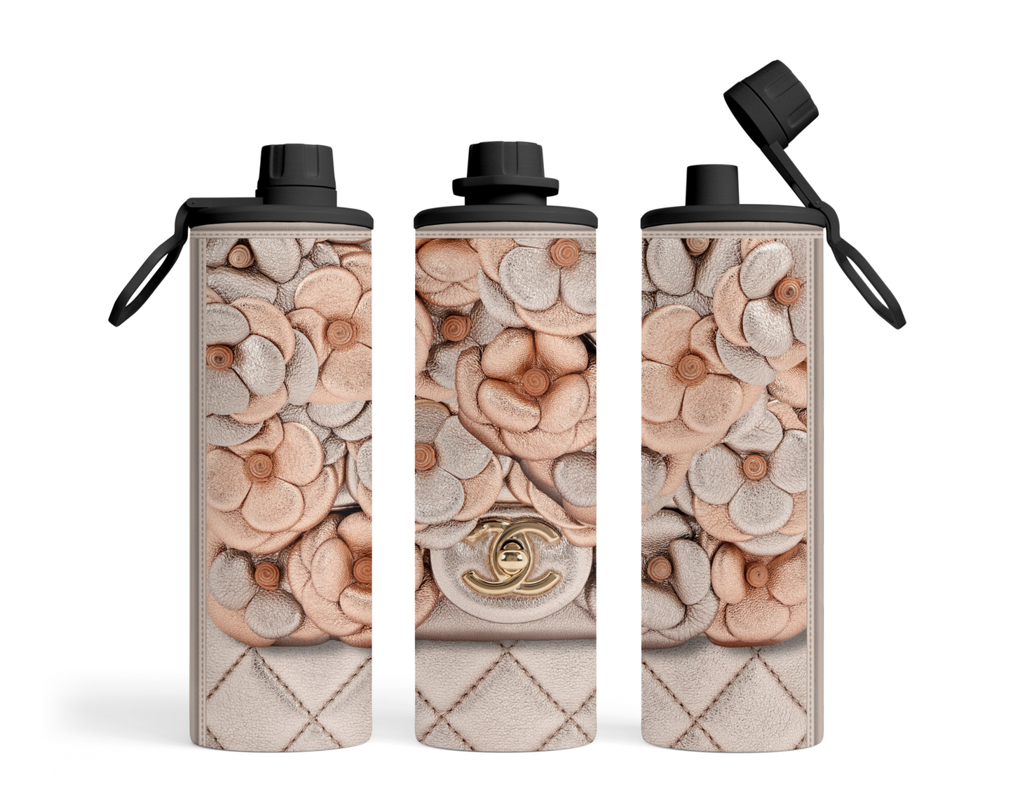 Chanel Handbag Inspired Tumbler (002)