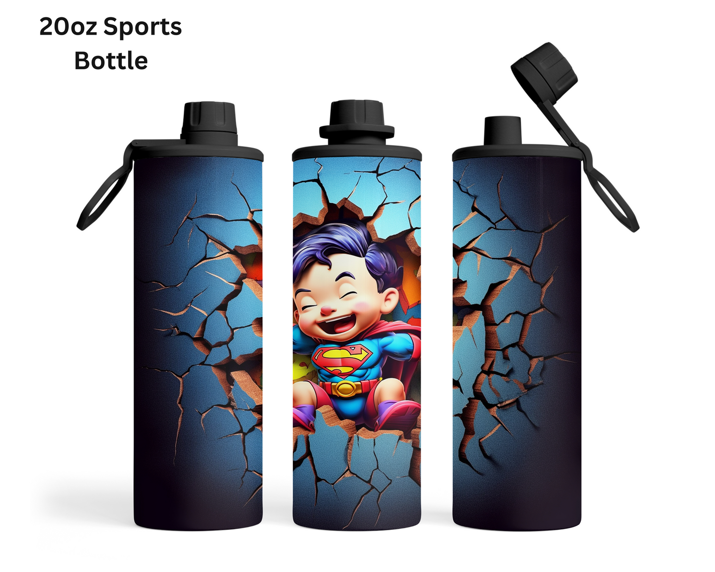 Baby Superman Wall Break Tumbler