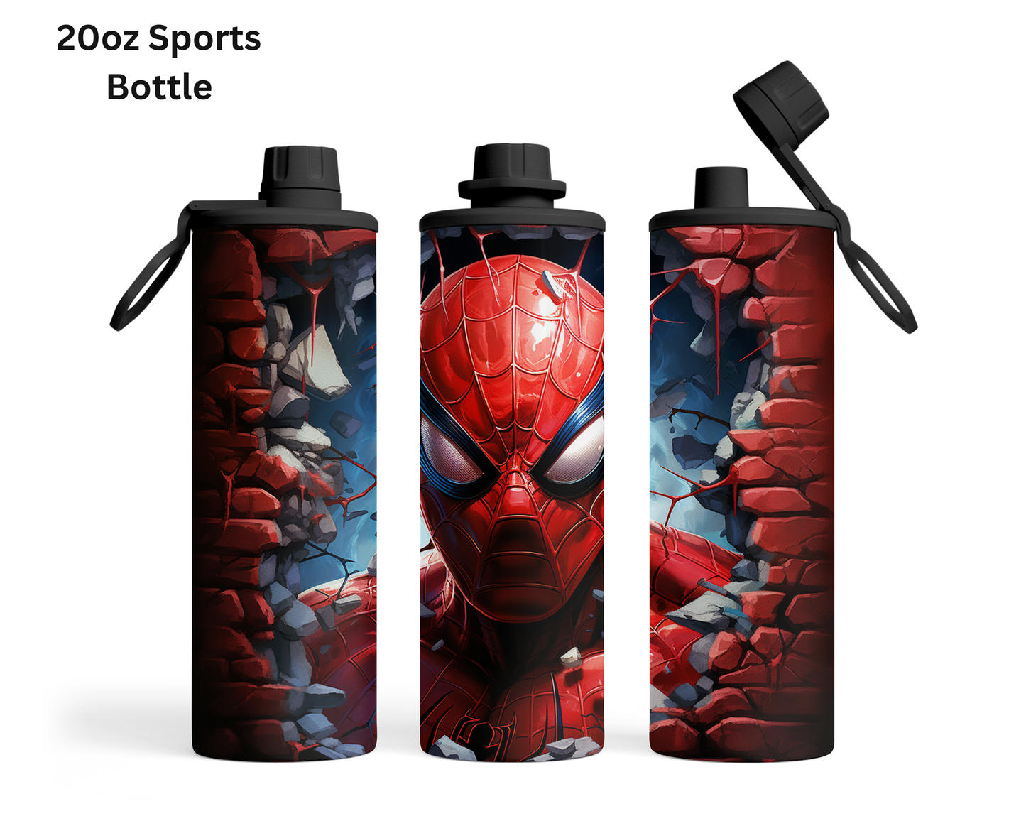 Spiderman (Face) Wall Break Tumbler