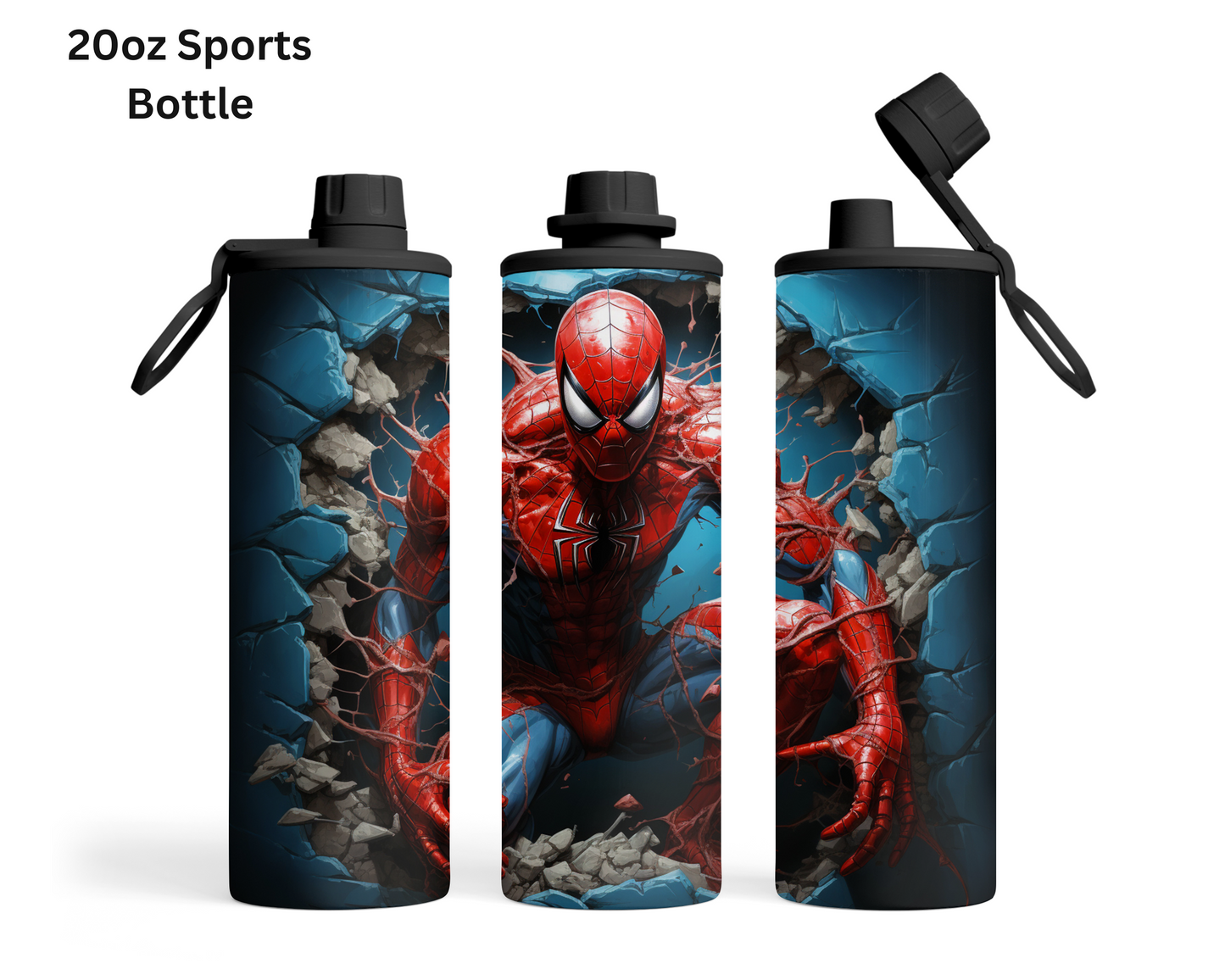 Spiderman (Crouch) Wall Break Tumbler