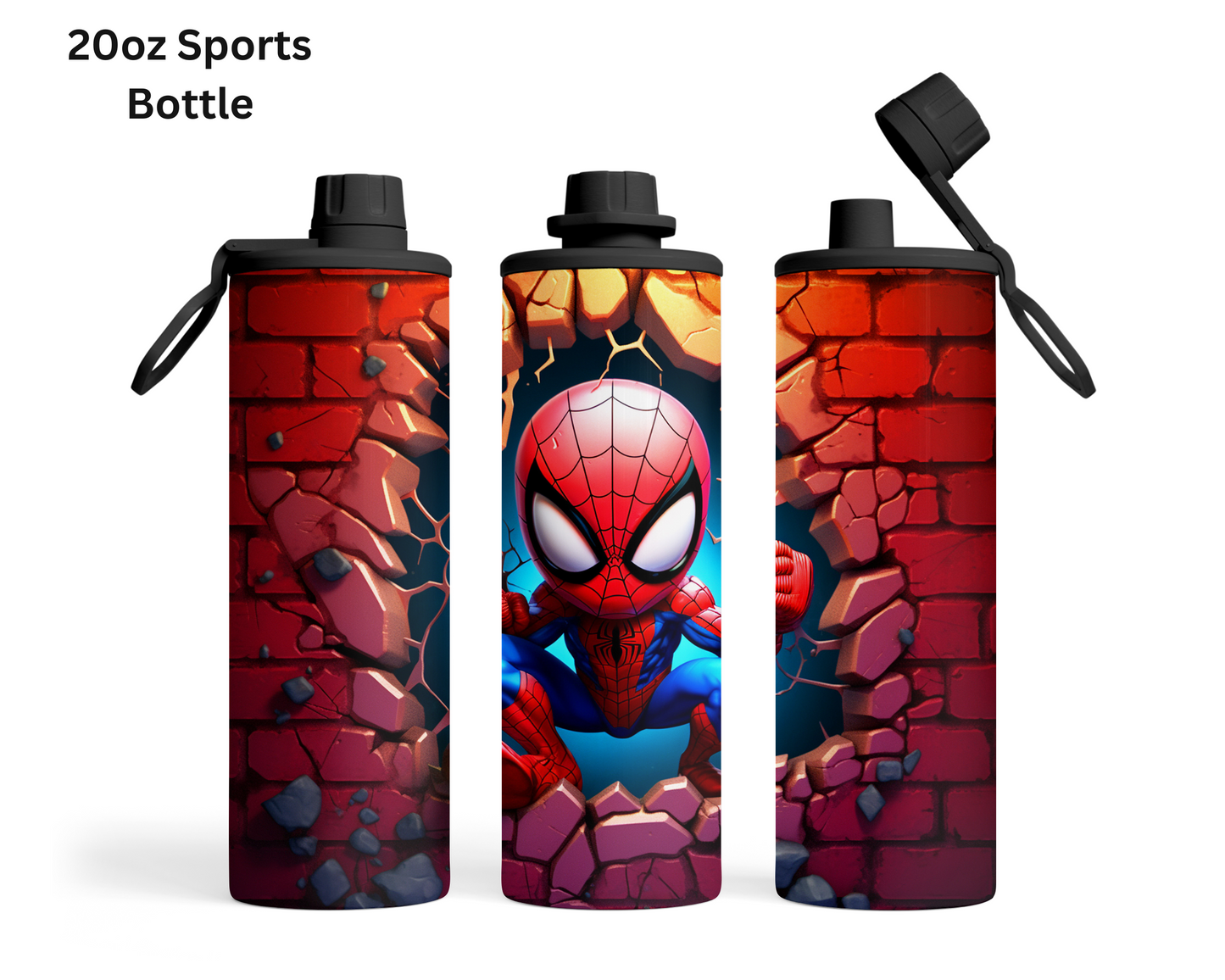 Baby Spiderman Wall Break Tumbler