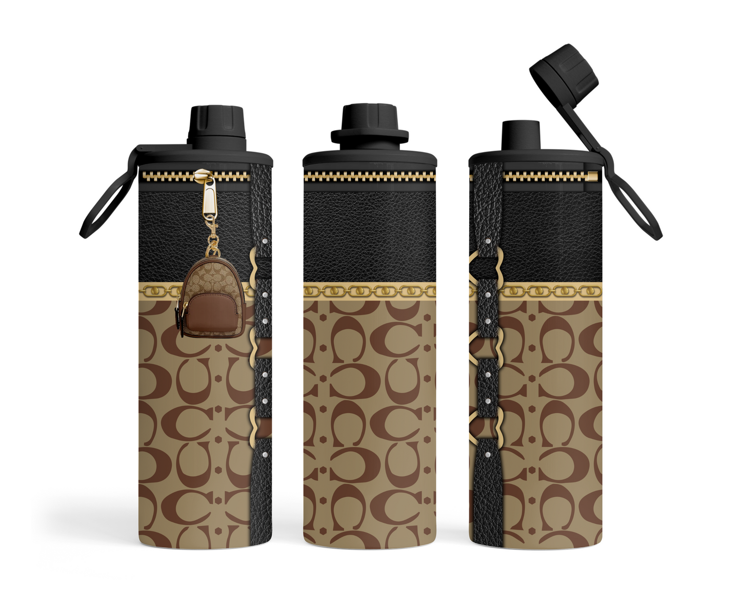 Coach Handbag Inspired Tumbler (027)