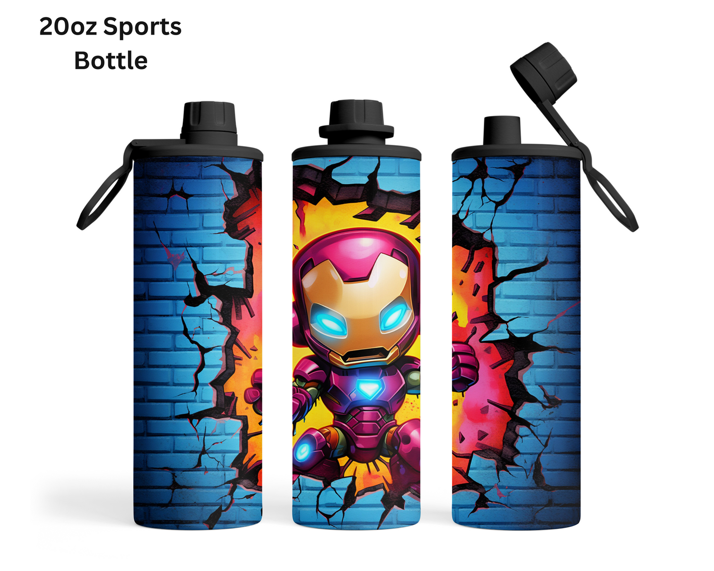 Baby Iron Man Wall Break Tumbler