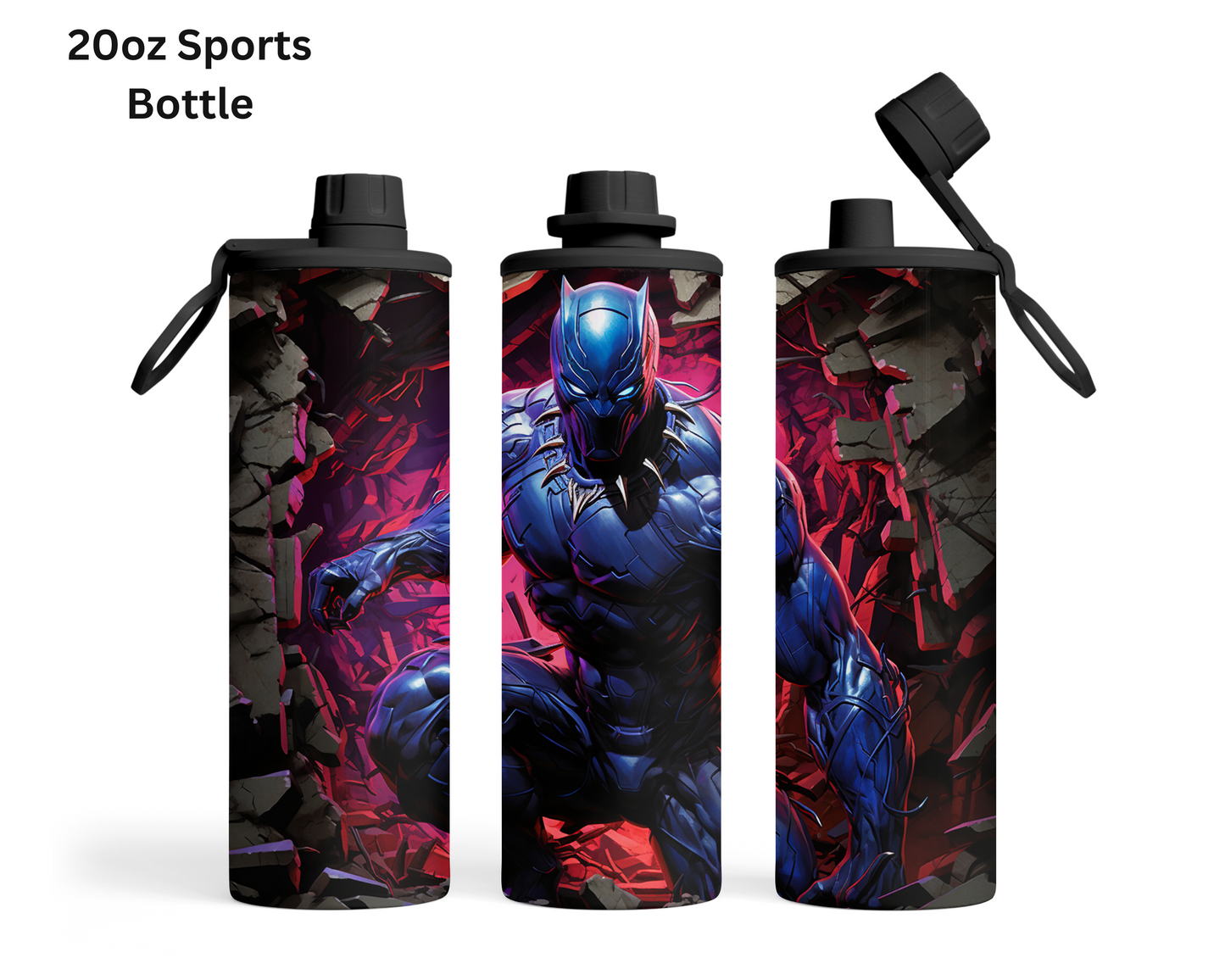 Black Panther (Body) Wall Break Tumbler