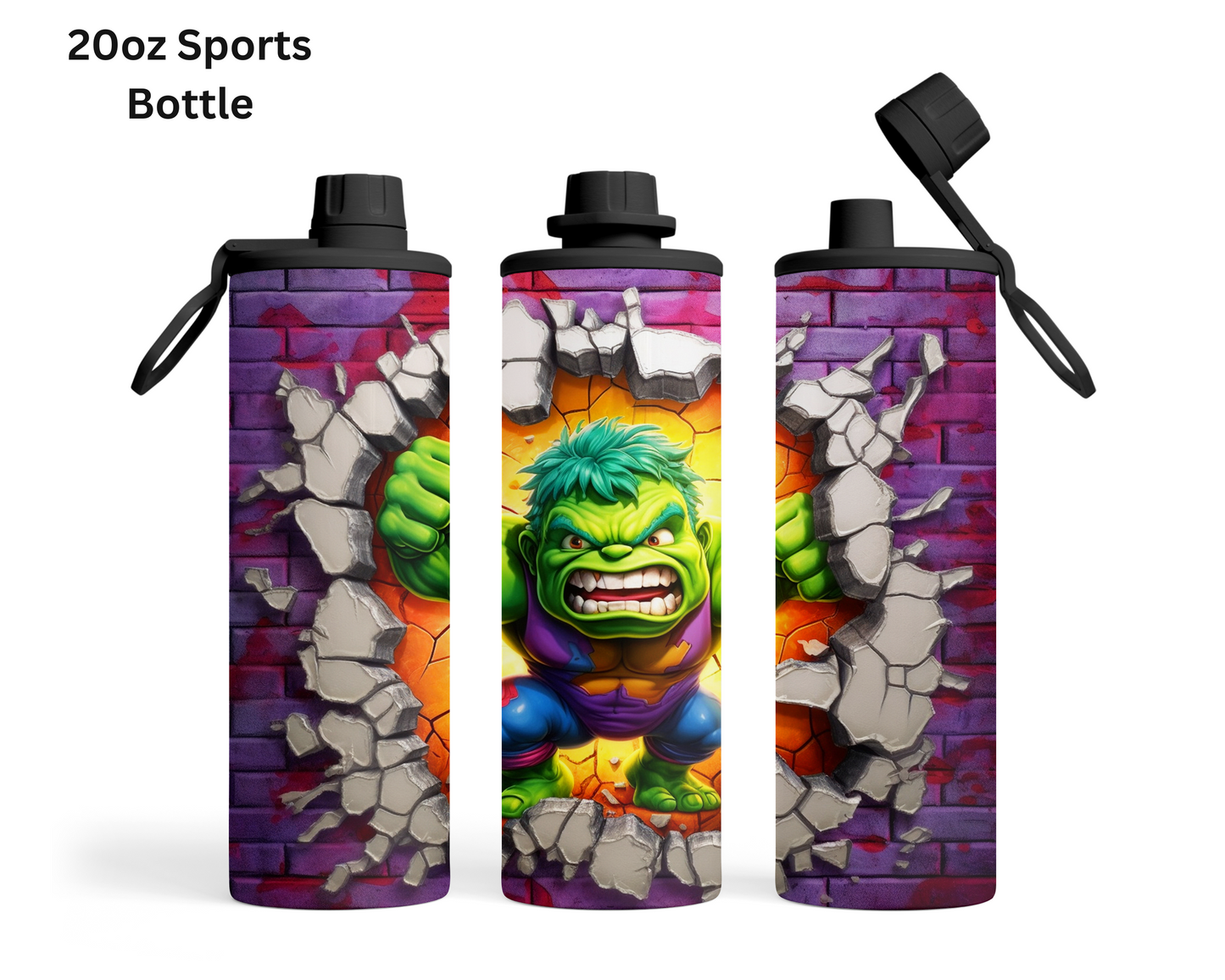 Baby Hulk Wall Break Tumbler