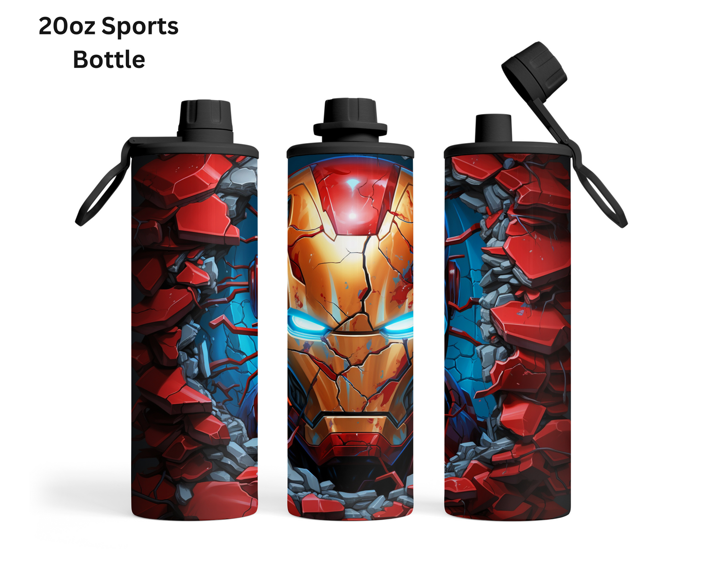 Iron Man (Face) Wall Break Tumbler