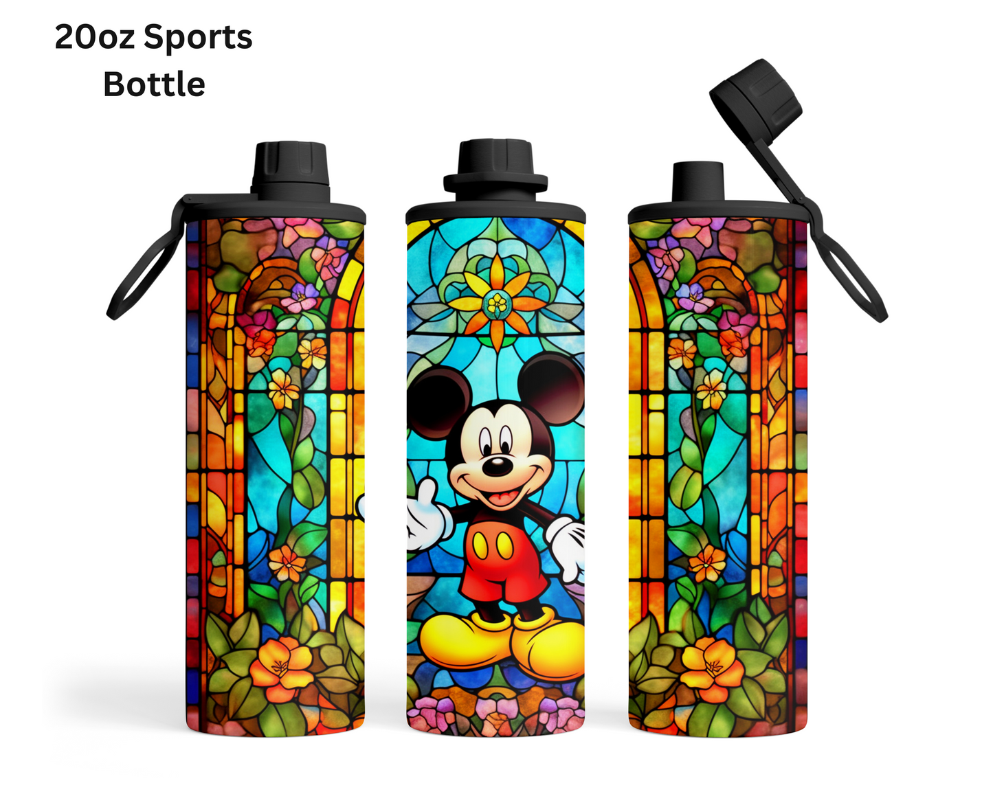 Mickey Stained Glass Tumbler