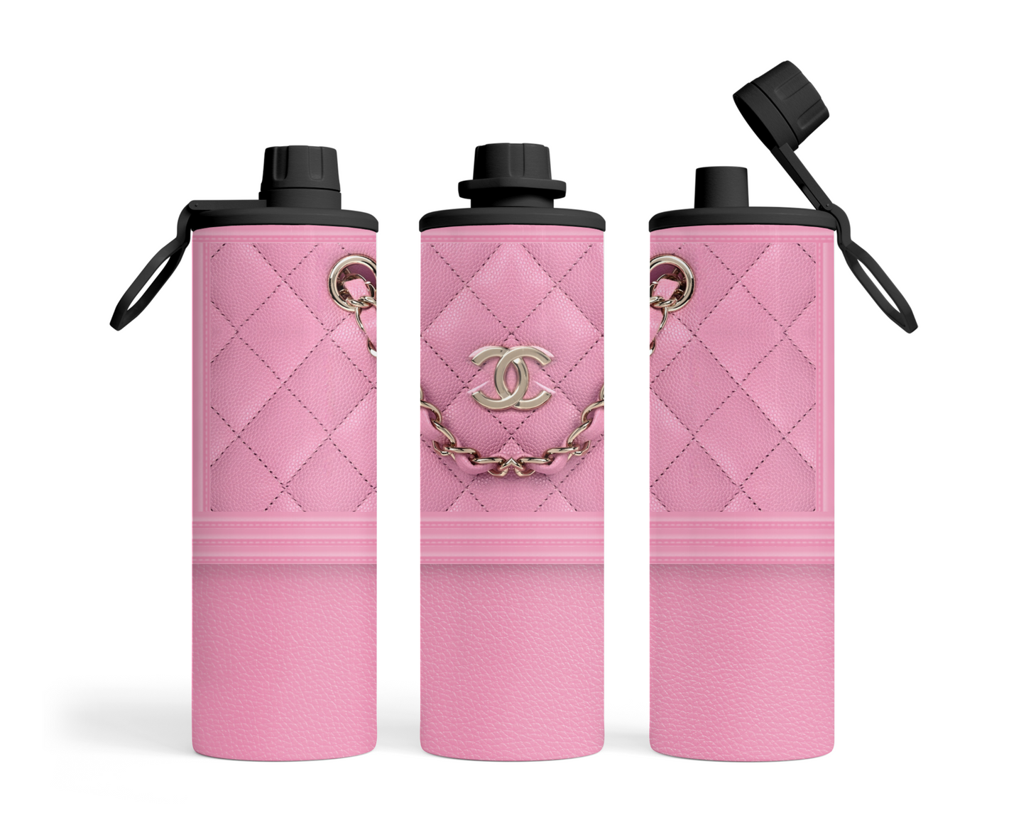 Chanel Handbag Inspired Tumbler (001)