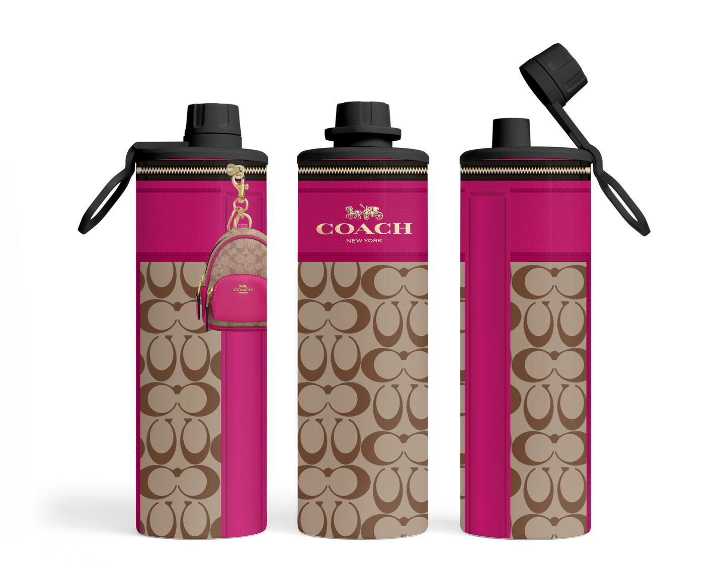 Coach Handbag Inspired Tumbler (083)