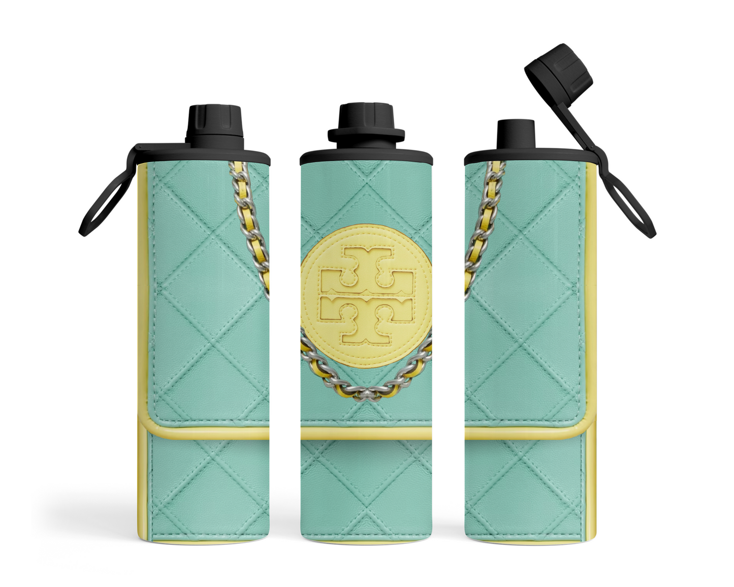 Tory Burch Handbag Inspired Tumbler (002)