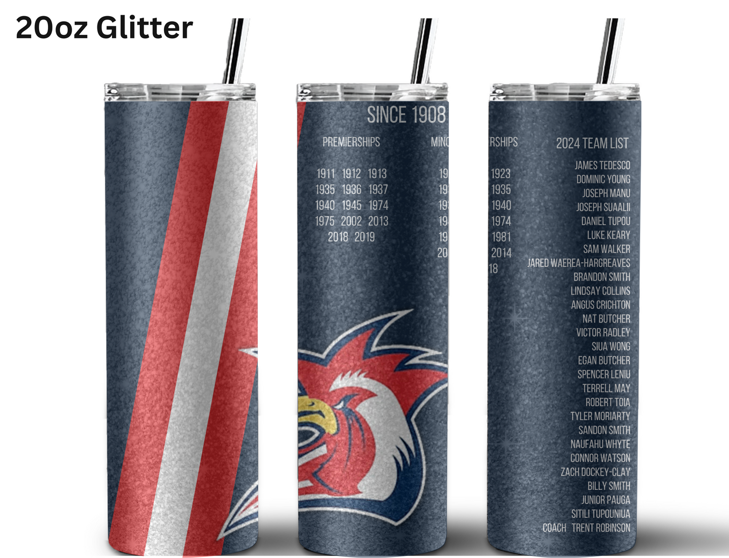 Sydney Roosters 2024 Fan Tumbler