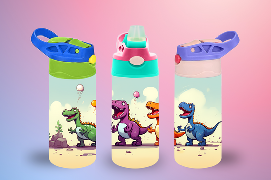 T-Rex Rainbow Sippy/Kid Cup