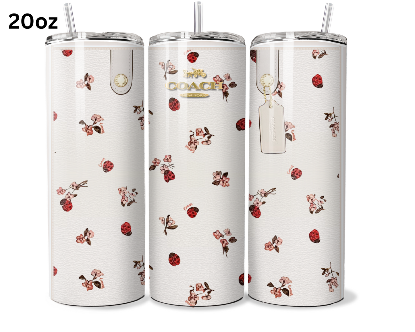 Coach Handbag Inspired Tumbler (187)