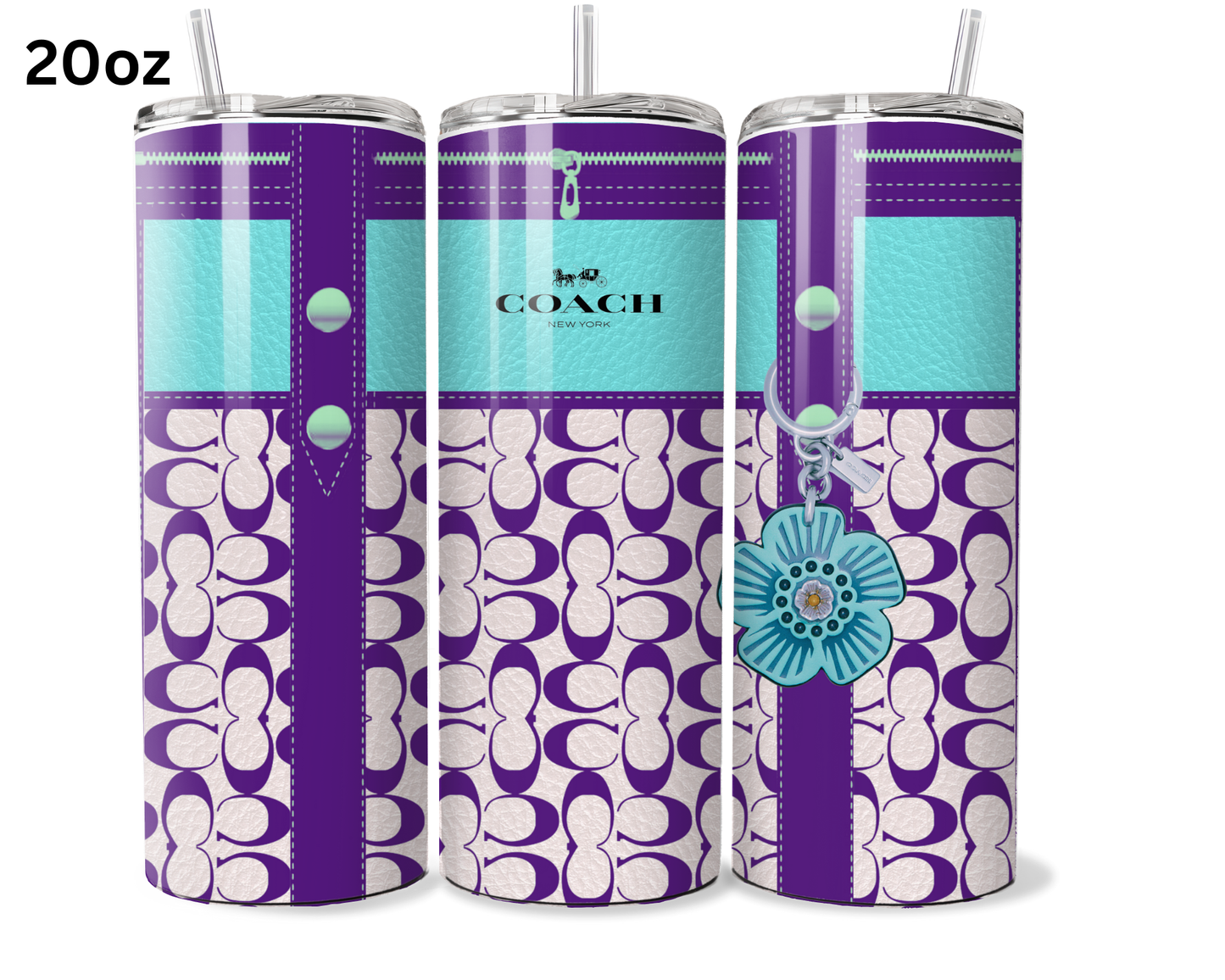 Coach Handbag Inspired Tumbler (120)