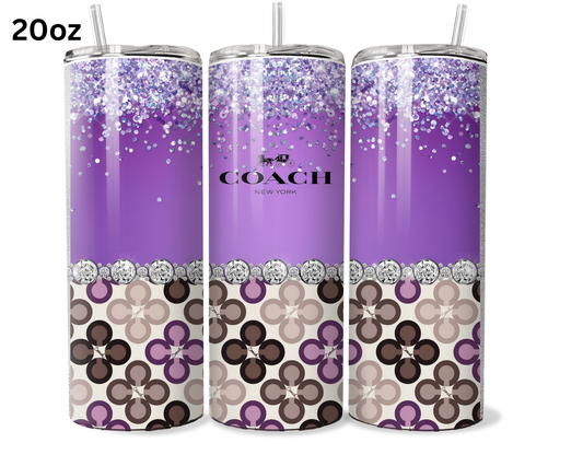 Coach Handbag Inspired Tumbler (118)