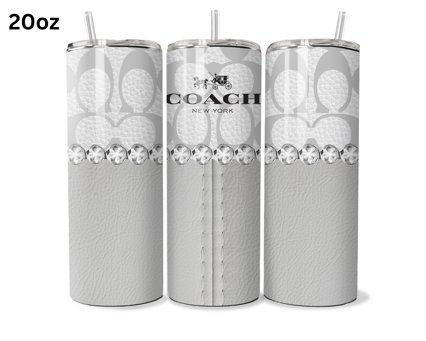 Coach Handbag Inspired Tumbler (009)