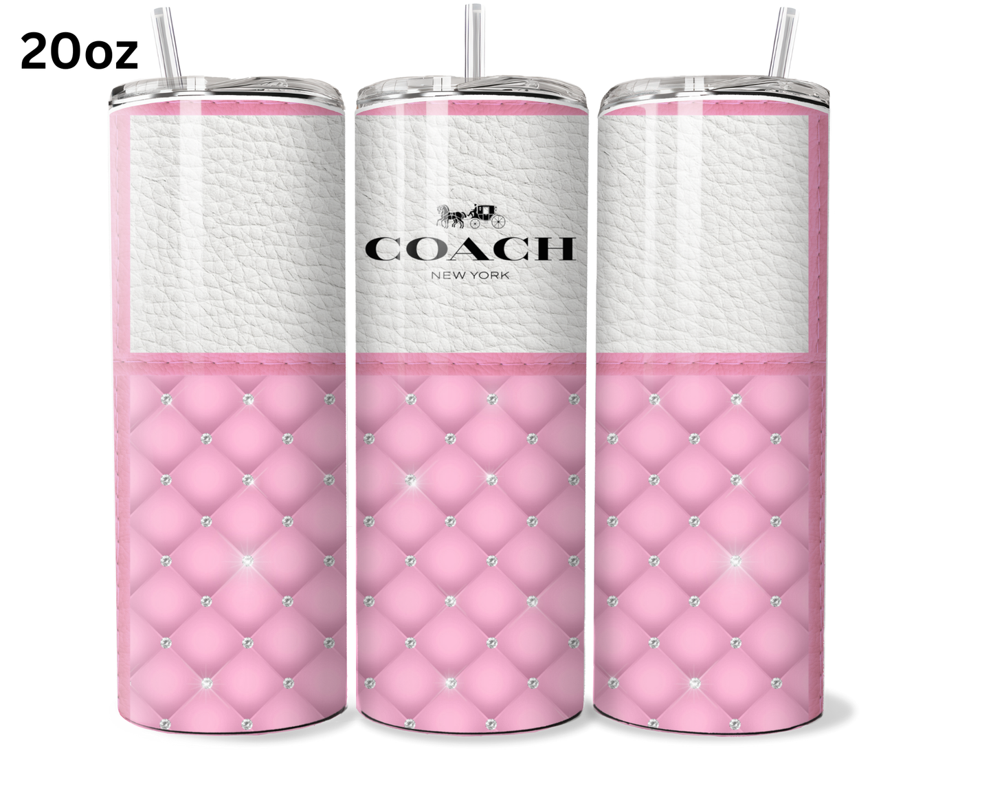 Coach Handbag Inspired Tumbler (116)