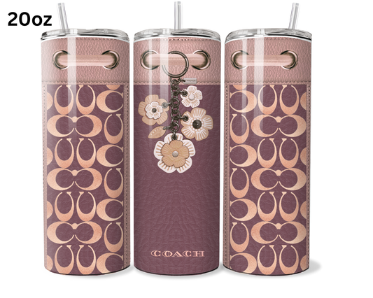 Coach Handbag Inspired Tumbler (111)