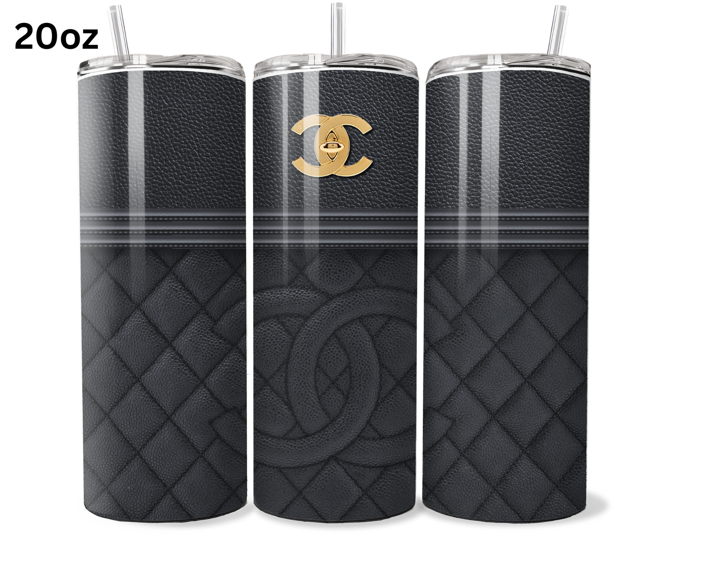 Chanel Handbag Inspired Tumbler (008)