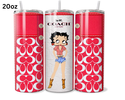 Coach Handbag Inspired Tumbler (079)