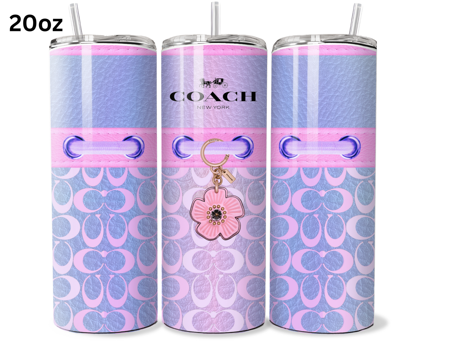 Coach Handbag Inspired Tumbler (050)