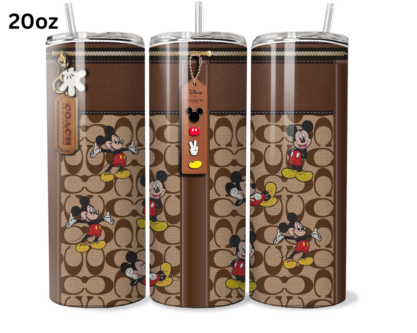 Coach Handbag Inspired Tumbler (028)