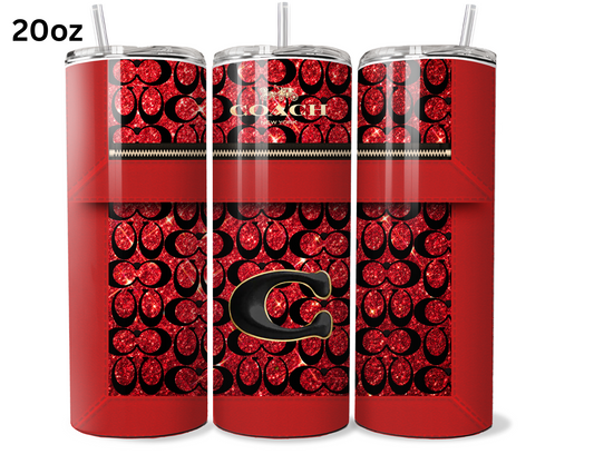 Coach Handbag Inspired Tumbler (097)