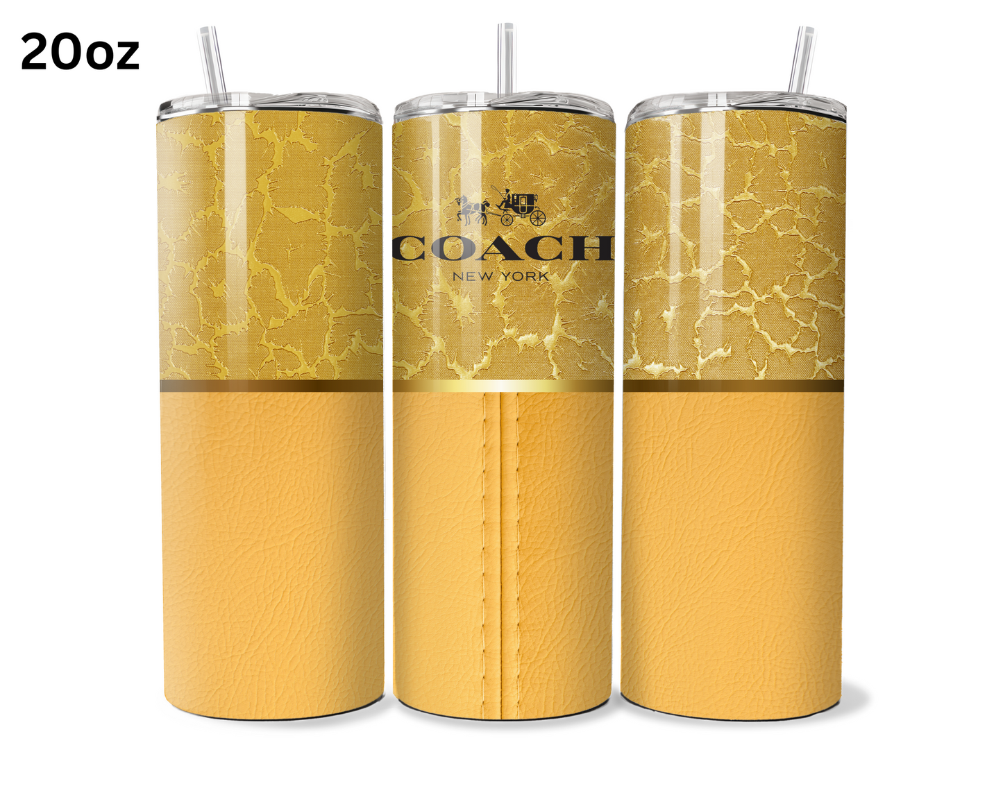 Coach Handbag Inspired Tumbler (005)