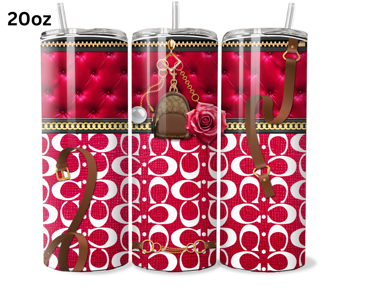 Coach Handbag Inspired Tumbler (025)