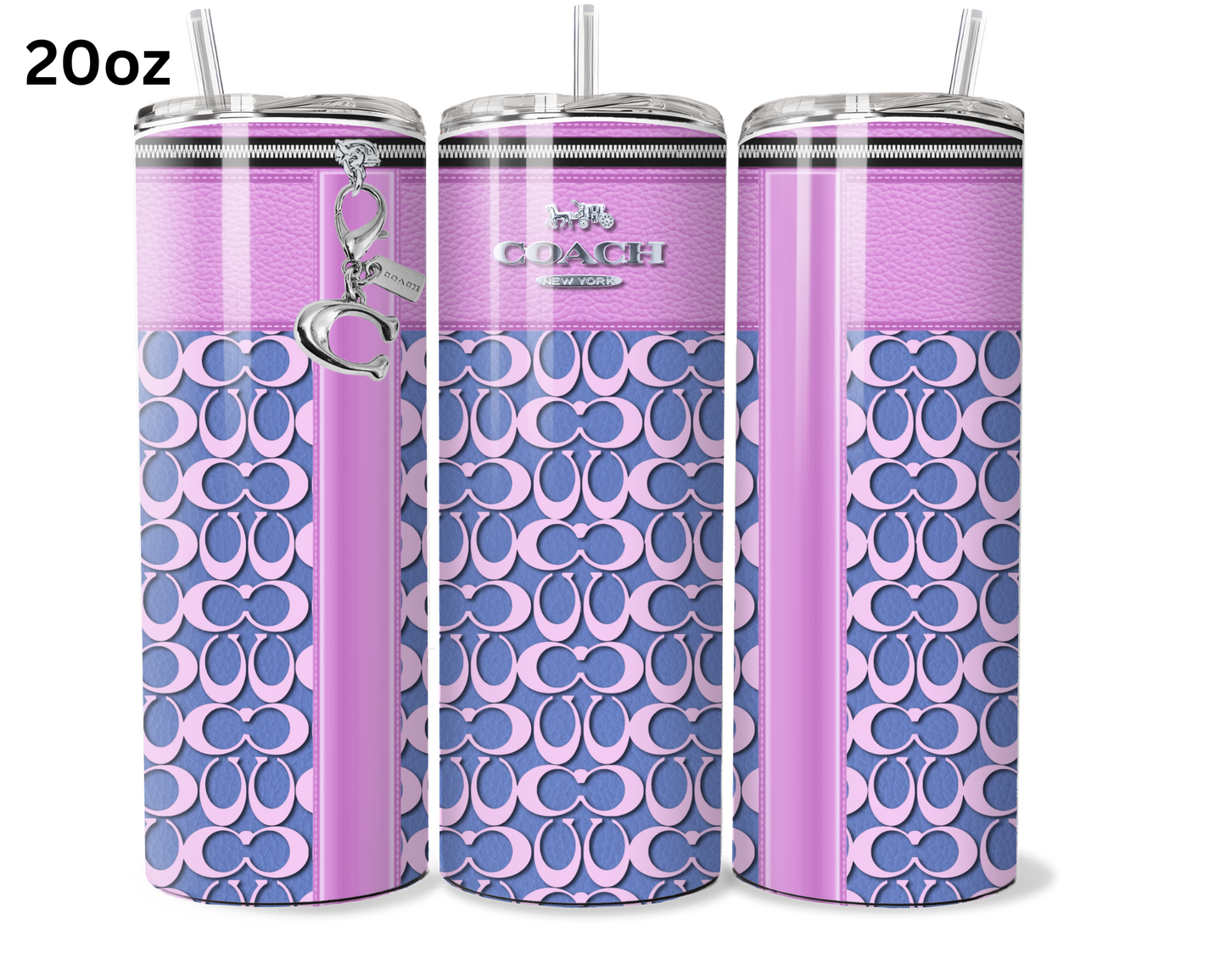 Coach Handbag Inspired Tumbler (201)