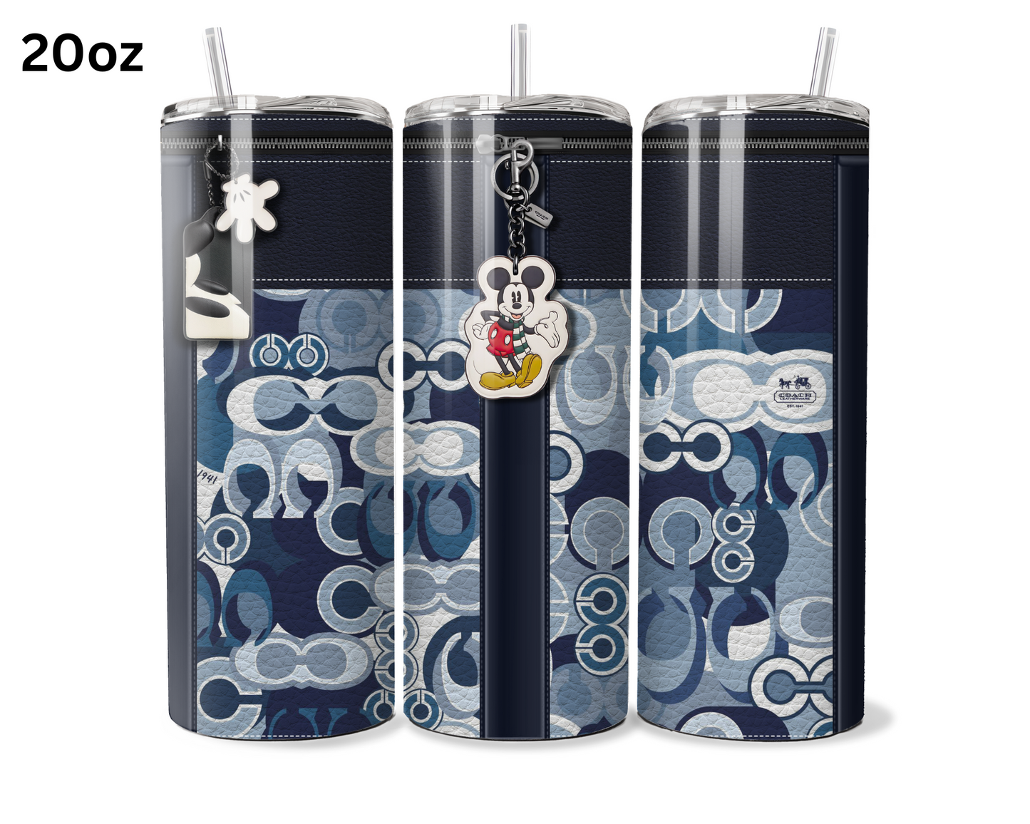 Coach Handbag Inspired Tumbler (012)