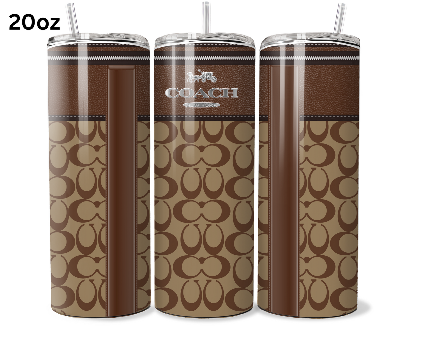 Coach Handbag Inspired Tumbler (152)