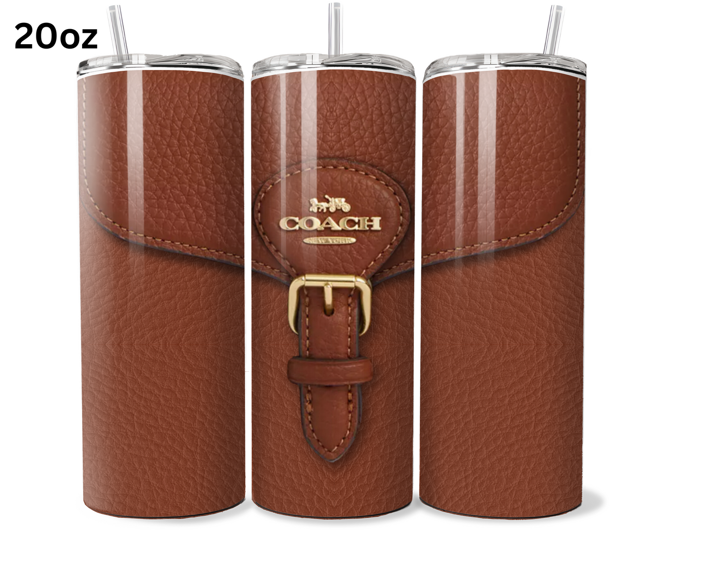 Coach Handbag Inspired Tumbler (044)