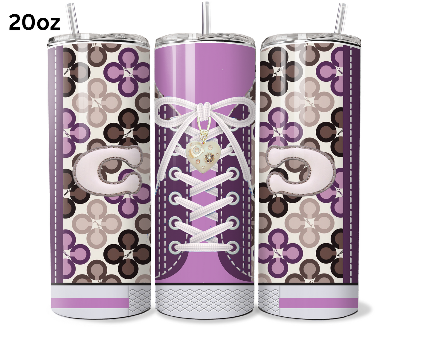 Coach Handbag Inspired Tumbler (032)