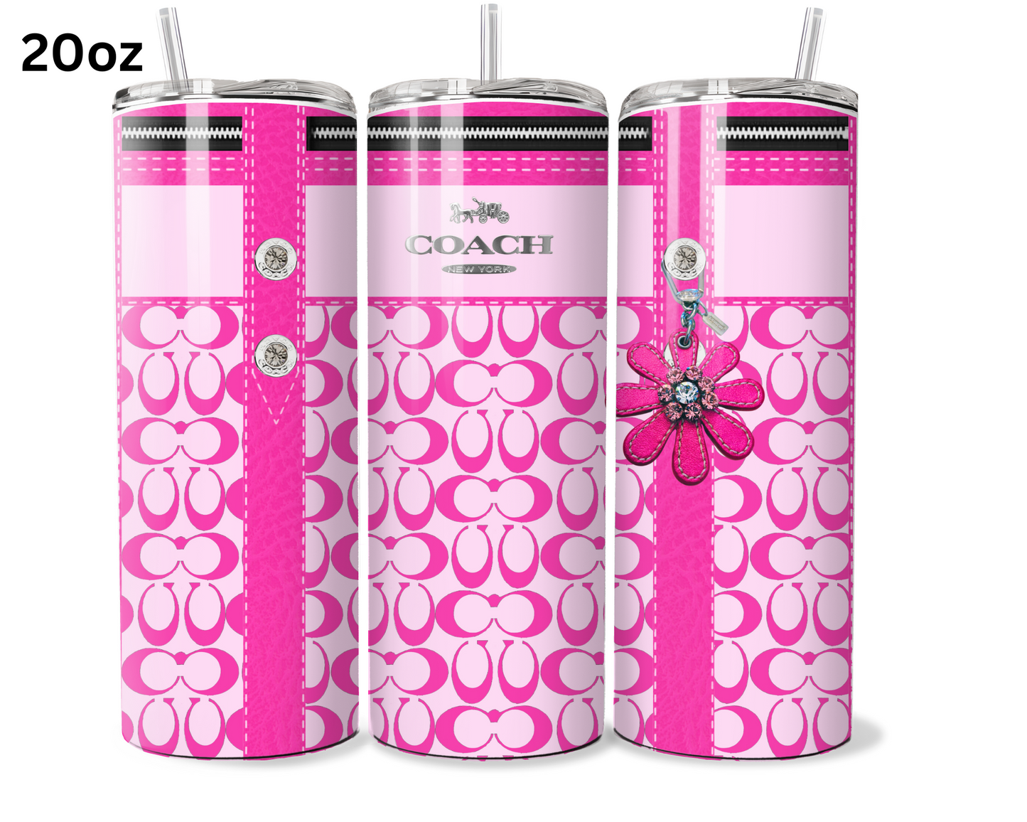 Coach Handbag Inspired Tumbler (151)