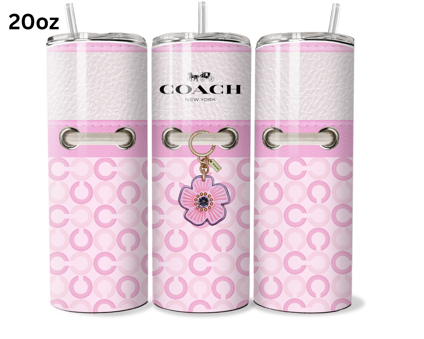 Coach Handbag Inspired Tumbler (141)