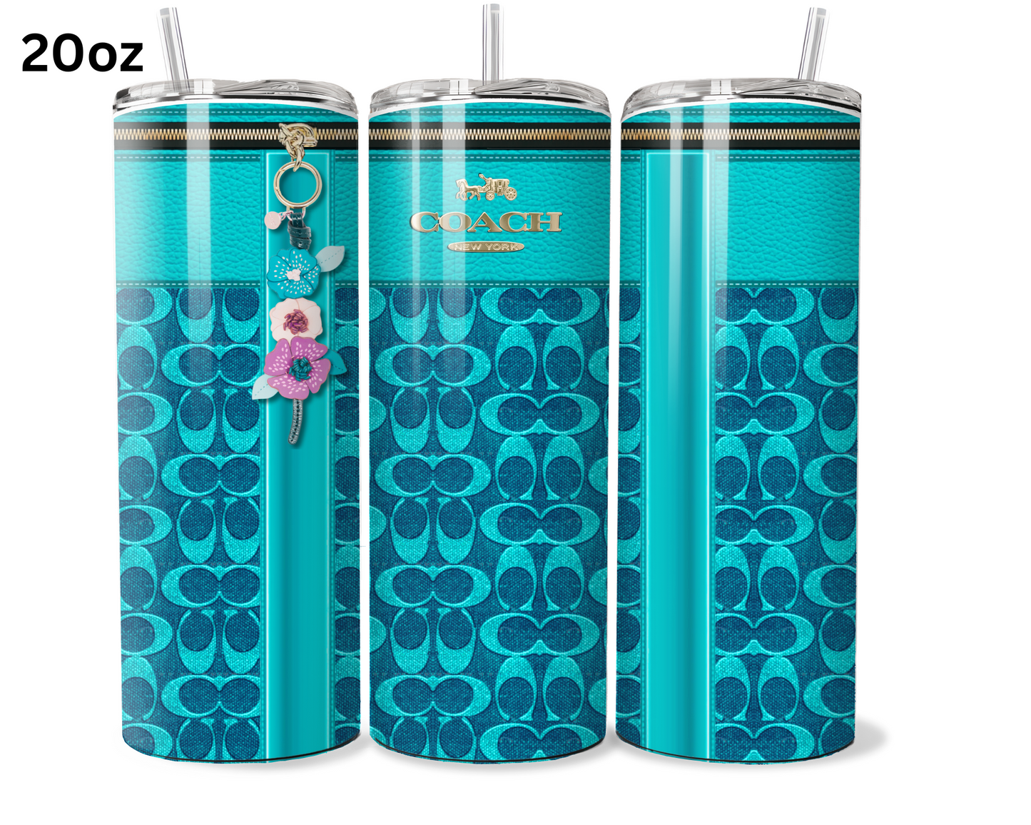 Coach Handbag Inspired Tumbler (162)