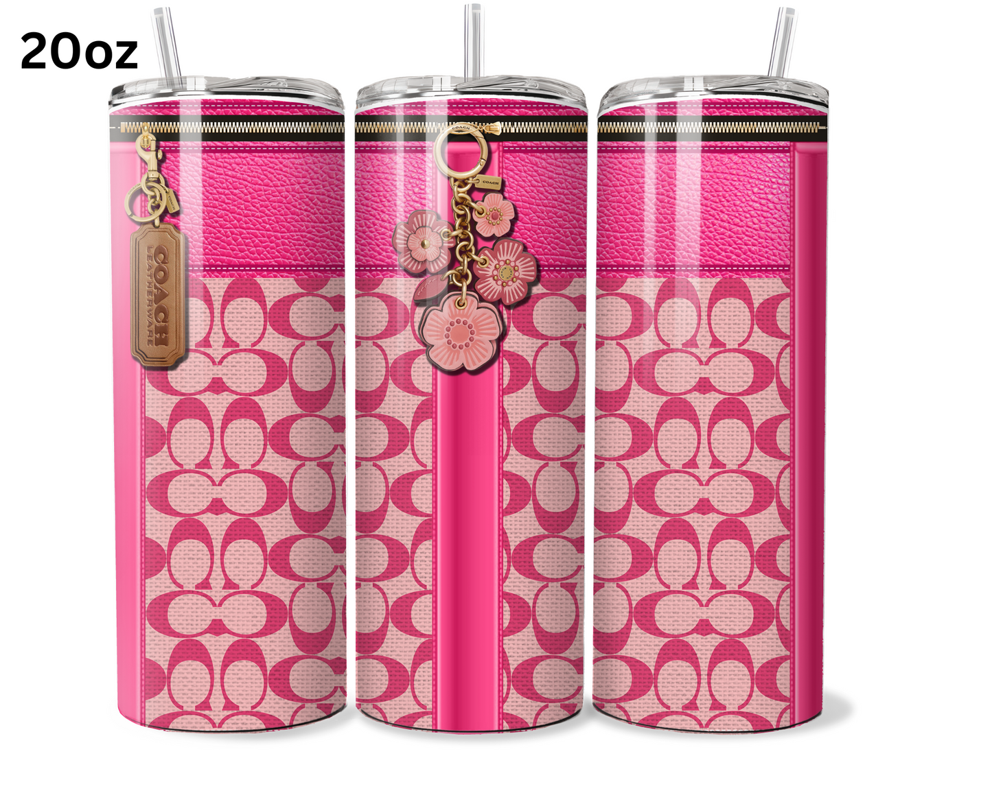 Coach Handbag Inspired Tumbler (030)