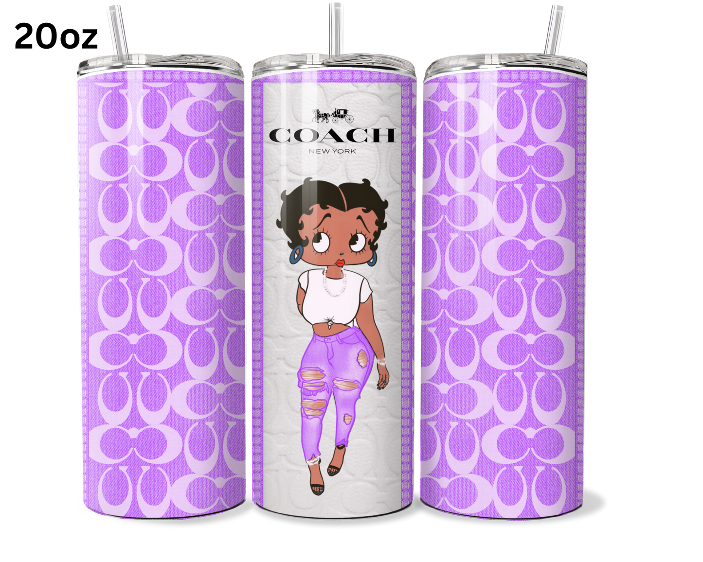 Coach Handbag Inspired Tumbler (130)