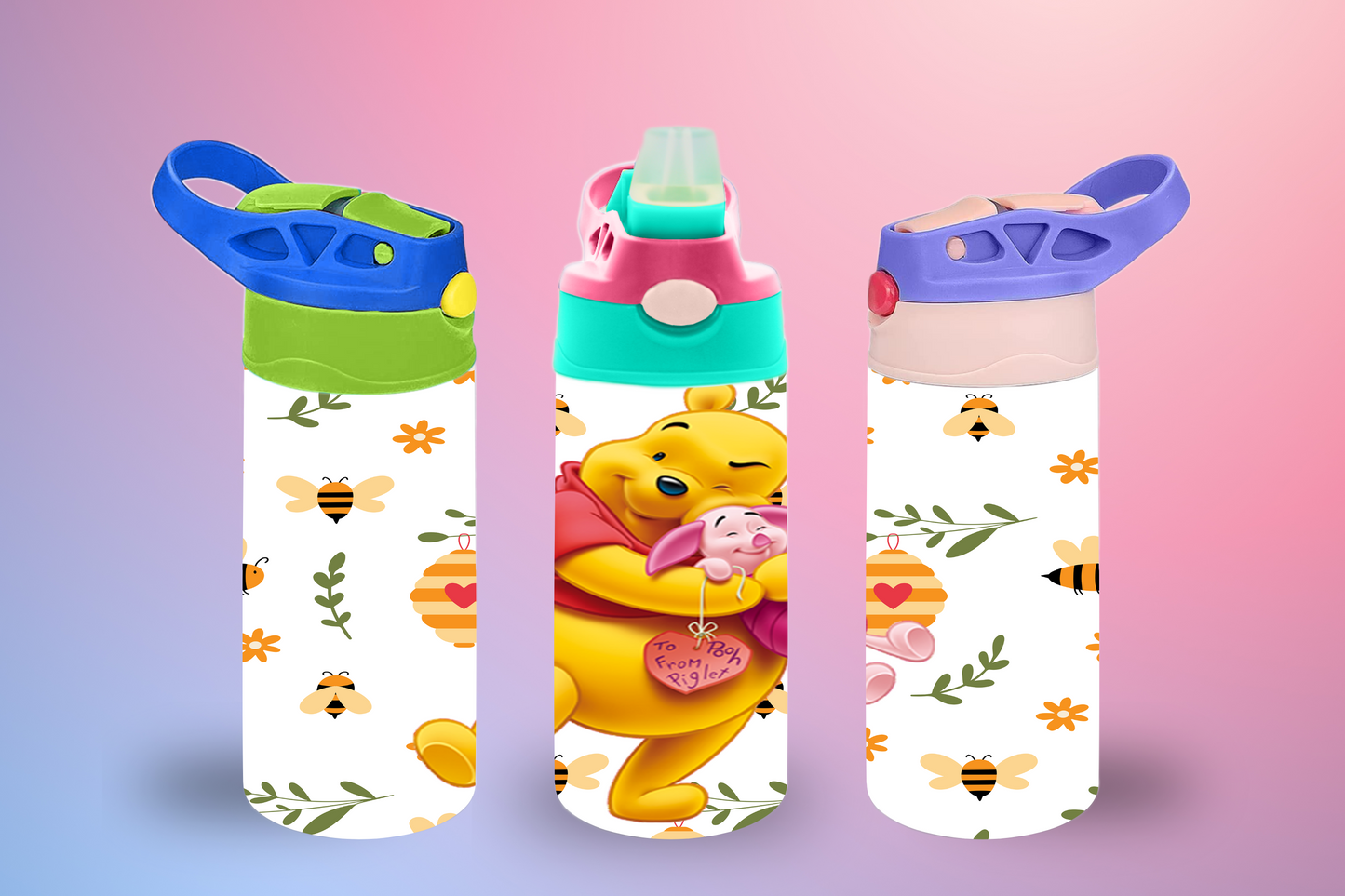 To Pooh From Piglet Sippy Cup / Kids Bottle