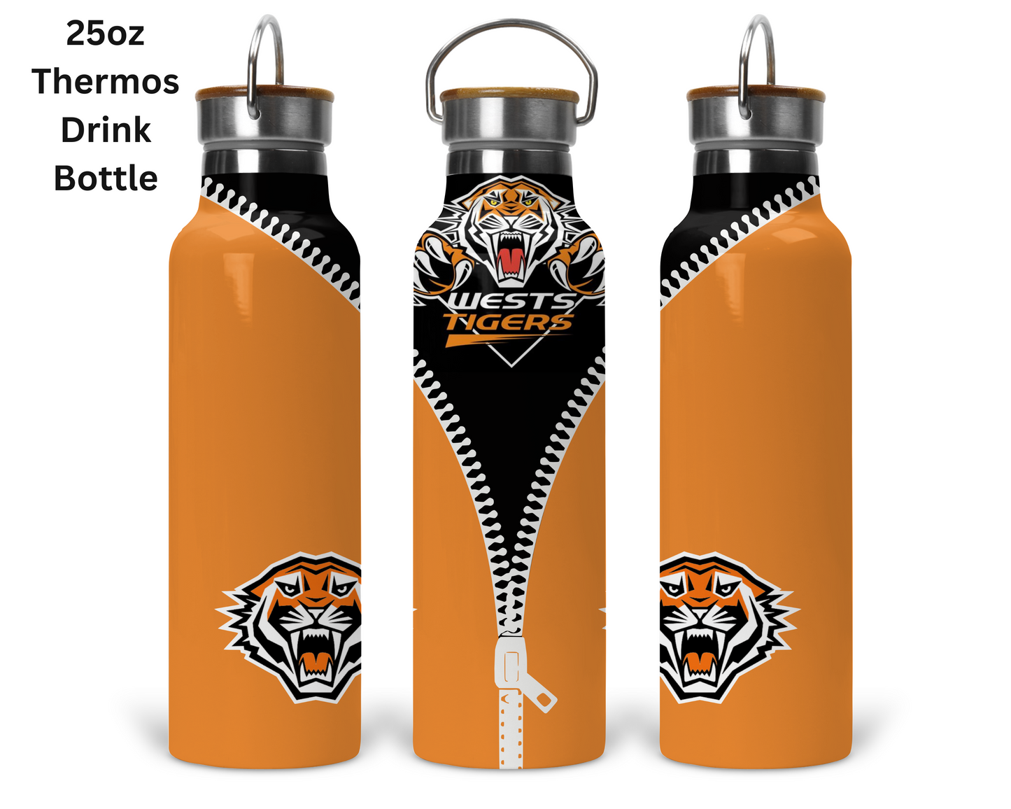 West Tigers NRL Zip Tumbler