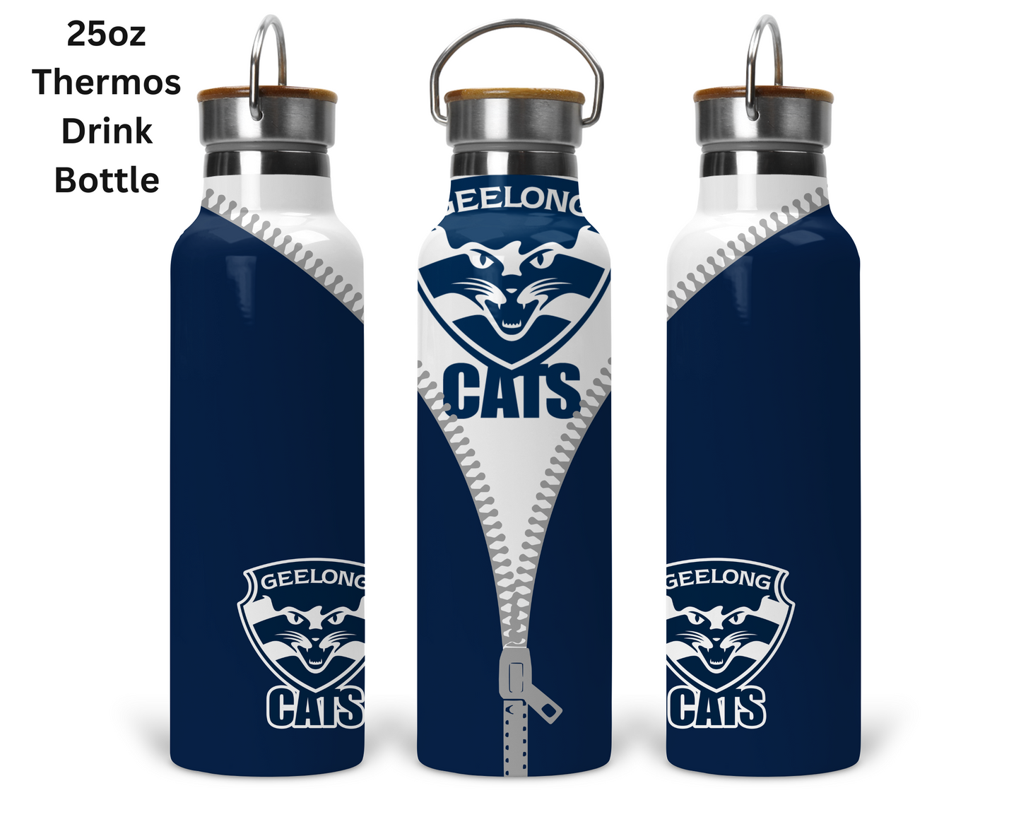 Geelong Cats AFL Zip Tumbler