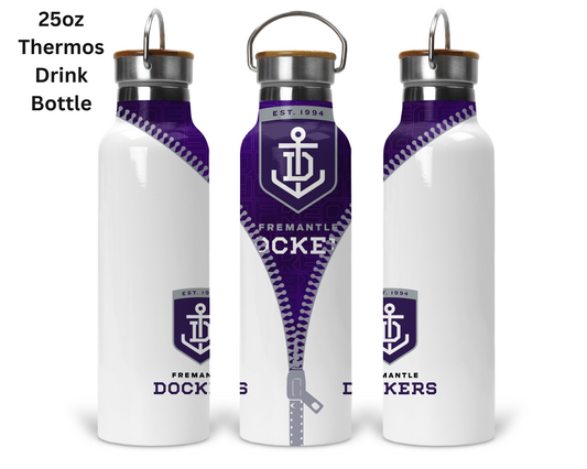 Freemantle AFL Zip Tumbler