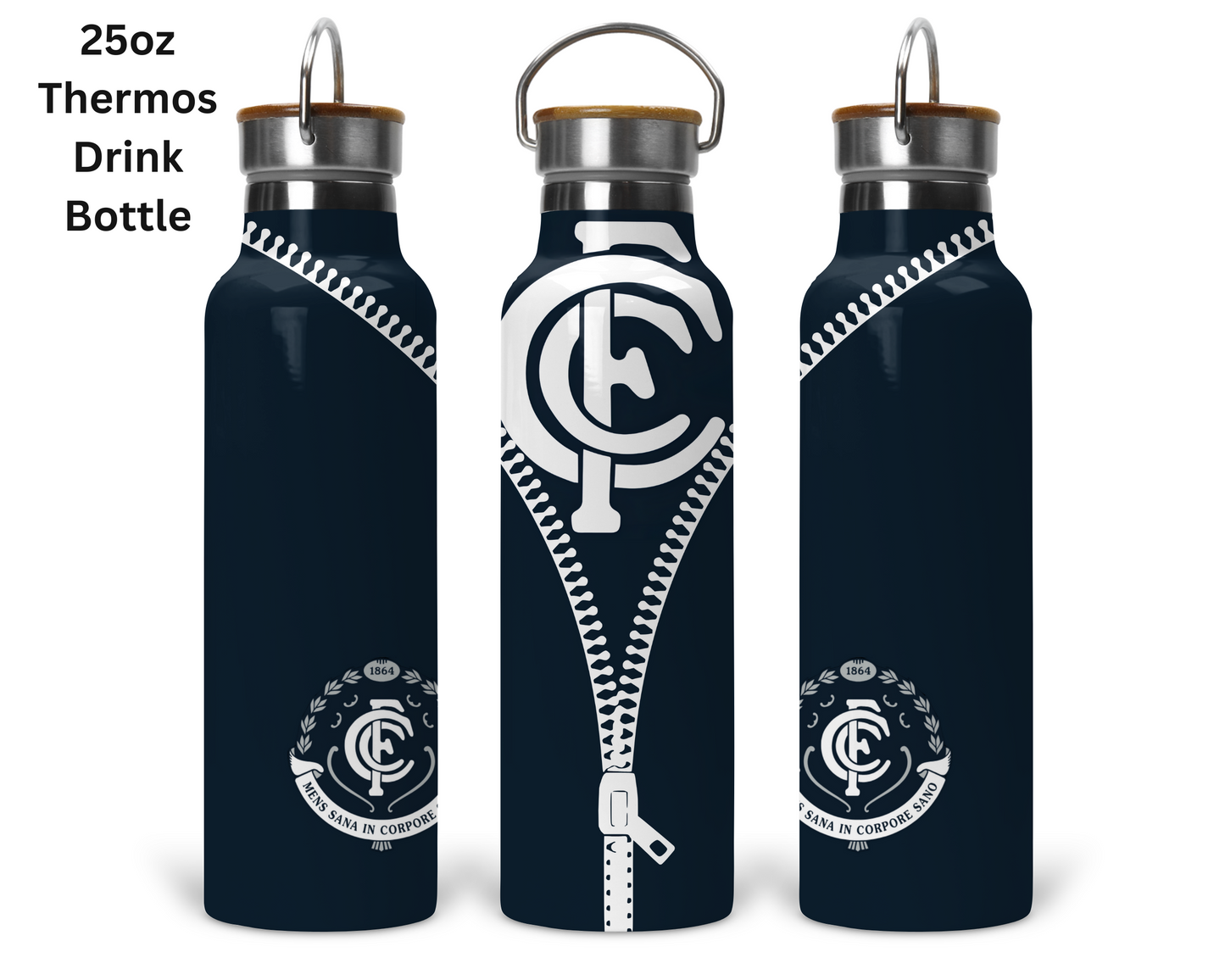 Carlton AFL Zip Tumbler