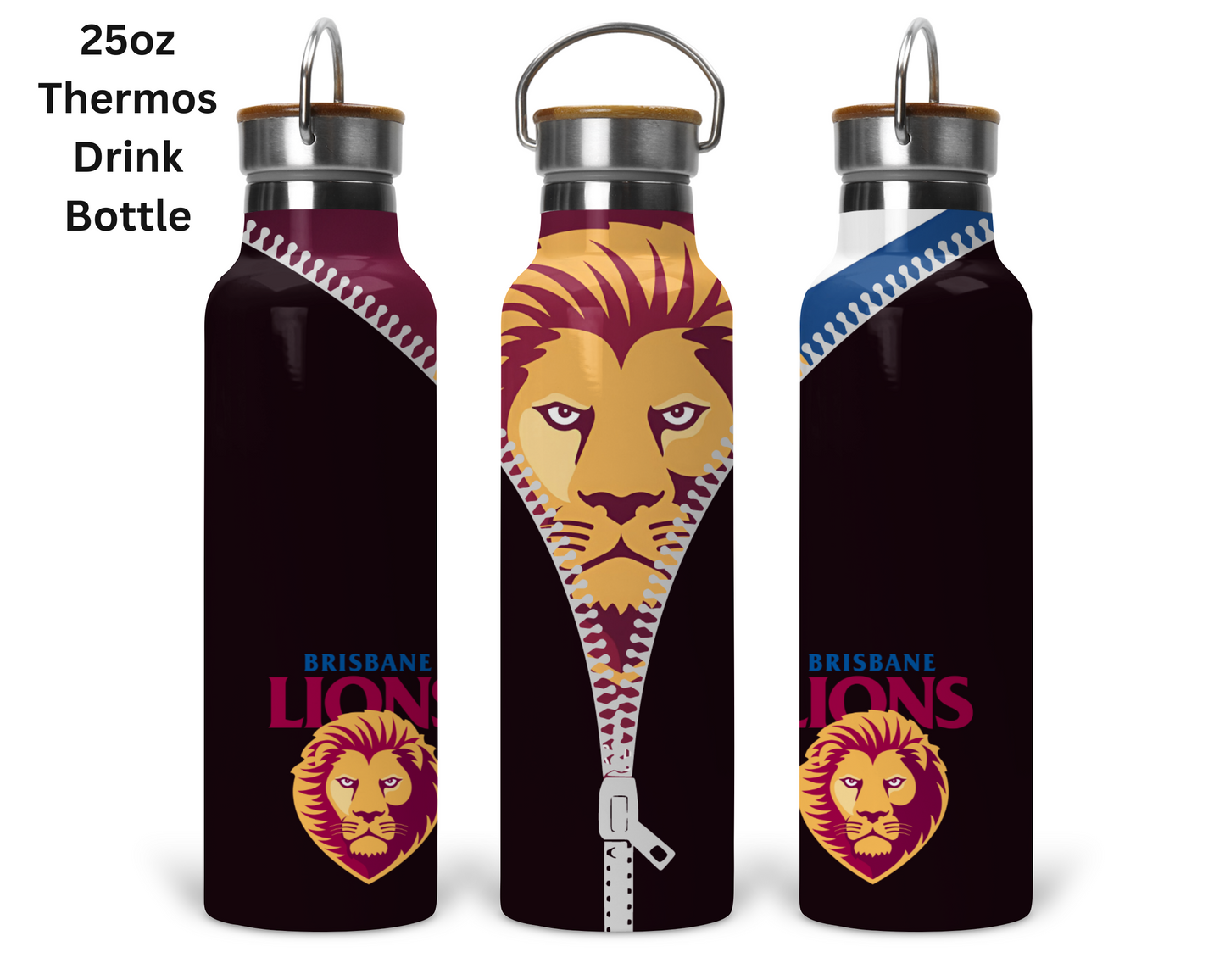 Brisbane Lions AFL Zip Tumbler