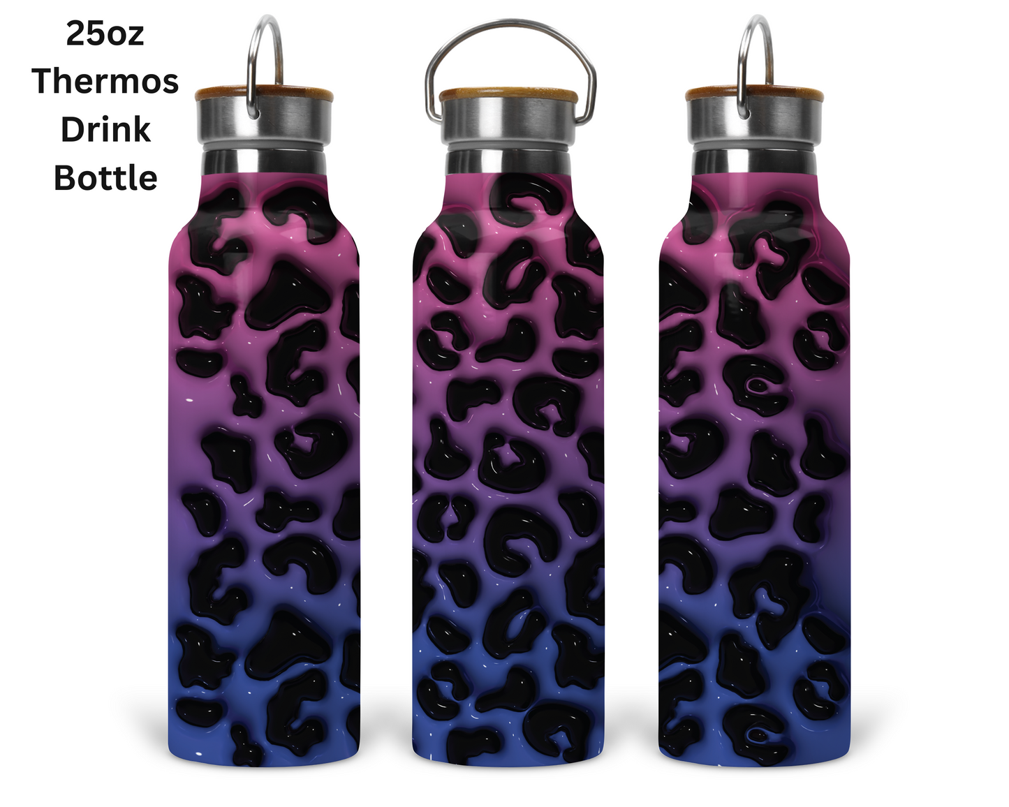 Animal Print - Pink Blue Tumbler